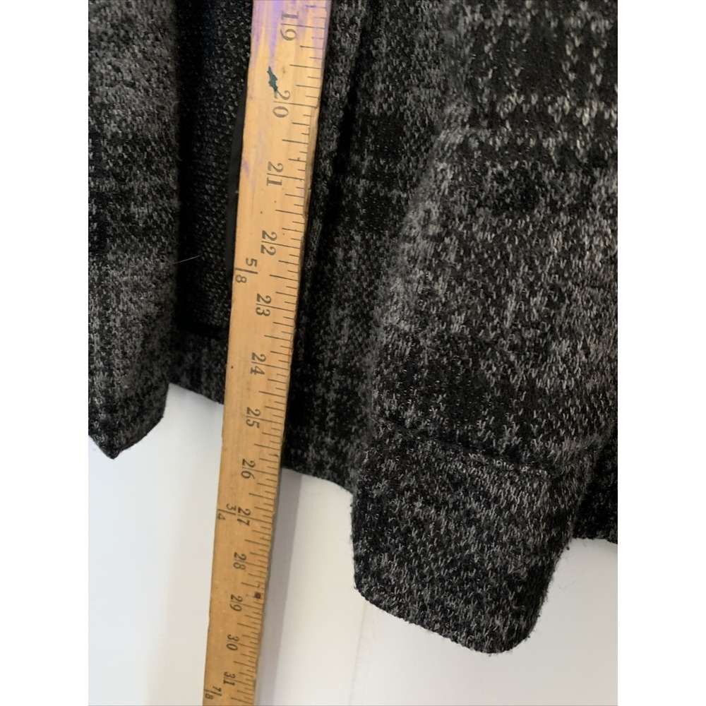 LC Lauren Cardigan Women's‎ Small Conrad Black Striped Long Sleeve Knit Sweater - Picture 6 of 10